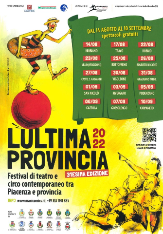 L'Ultima Provincia 2022 Festival di teatro e circo contemporaneo
